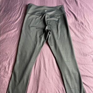 Black snakeskin leggings. Size 4/S. ZYIA active.